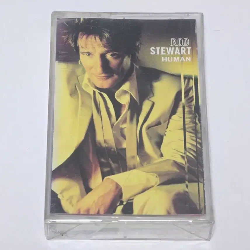 [BUNJANG] Rod Stewart Human Cassette Tape (Sealed, 2001) / [미개봉/희귀] 로드 스튜어트(Rod Stewart) - Human
