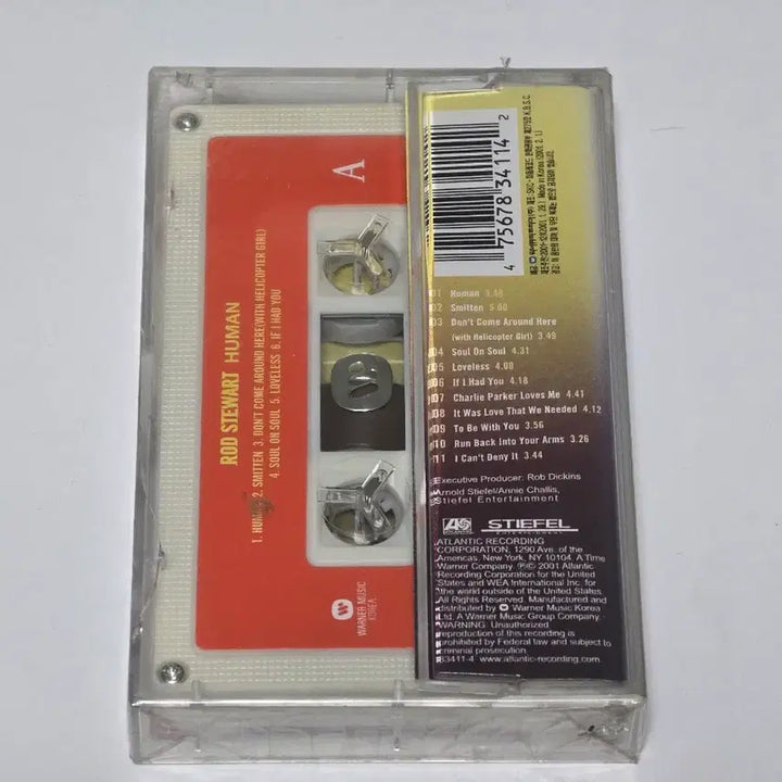 [BUNJANG] Rod Stewart Human Cassette Tape (Sealed, 2001) / [미개봉/희귀] 로드 스튜어트(Rod Stewart) - Human