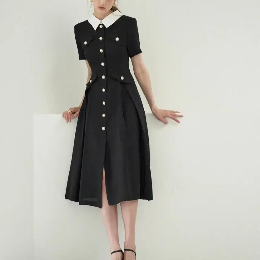 [BUNJANG] Tweed One-Piece Dress / 트위드 원피스