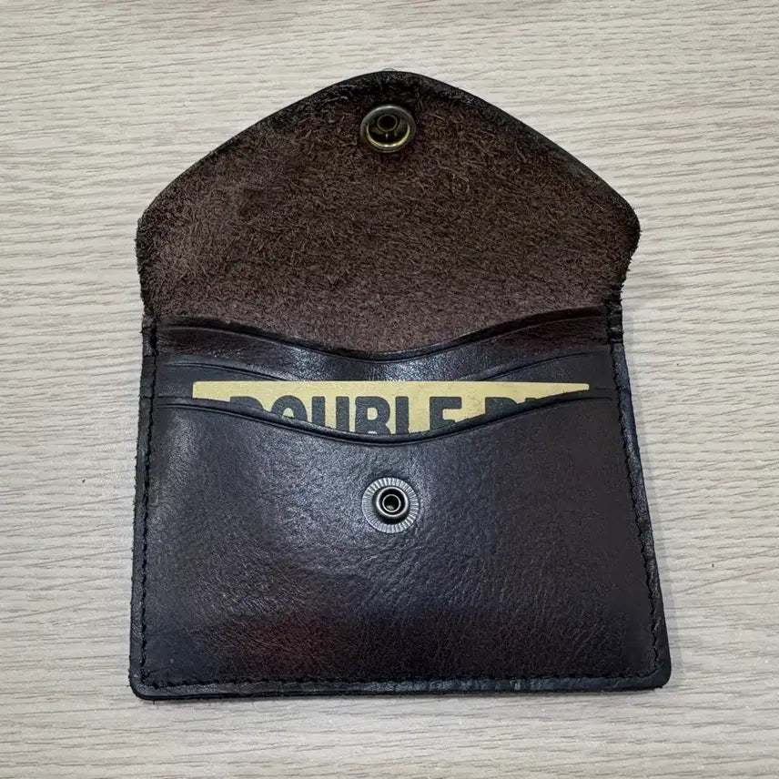[BUNJANG] RRL Concho Leather Card Case / rrl 더블알엘 콘초 레더 카드 케이스, 카드 지갑