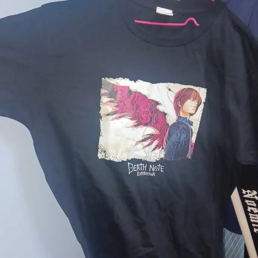 [BUNJANG] Death Note Light Yagami Original Drawing Exhibition T-Shirt / 데스노트 야가미 라이토 원화전 티셔츠