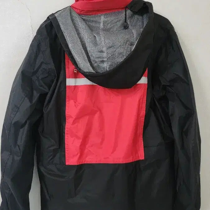 [BUNJANG] Polaicing Waterproof Raincoat Set S Black/Red / 폴레이싱 방수 우비 세트 S 블랙/레드 세제품