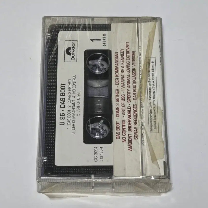 [BUNJANG] U96 Das Boot 1992 Cassette Tape / [희귀/90s 테크노] U96 - Das Boot 카세트테이프 판매합니다