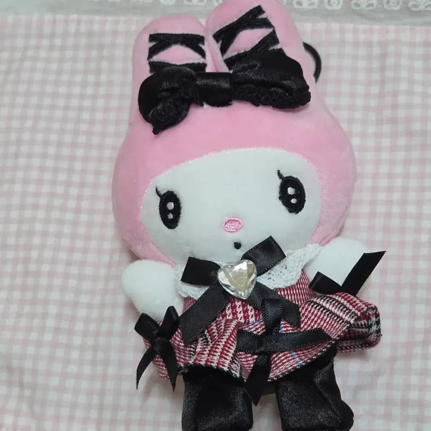 [BUNJANG] Sanrio My Melody Hanging Plush Bag Charm / 마이멜로디 걸이인형 한국 정품
