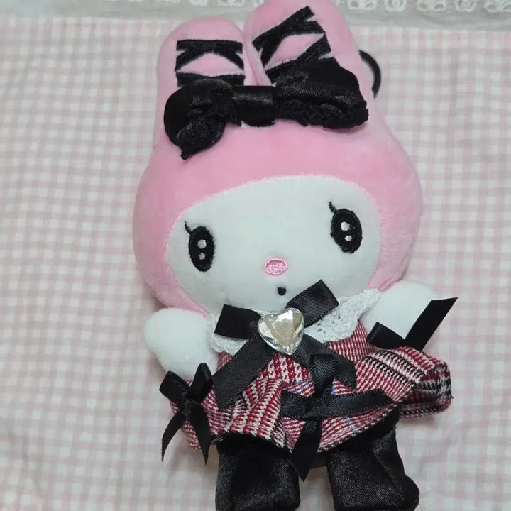 [BUNJANG] Sanrio My Melody Hanging Plush Bag Charm / 마이멜로디 걸이인형 한국 정품