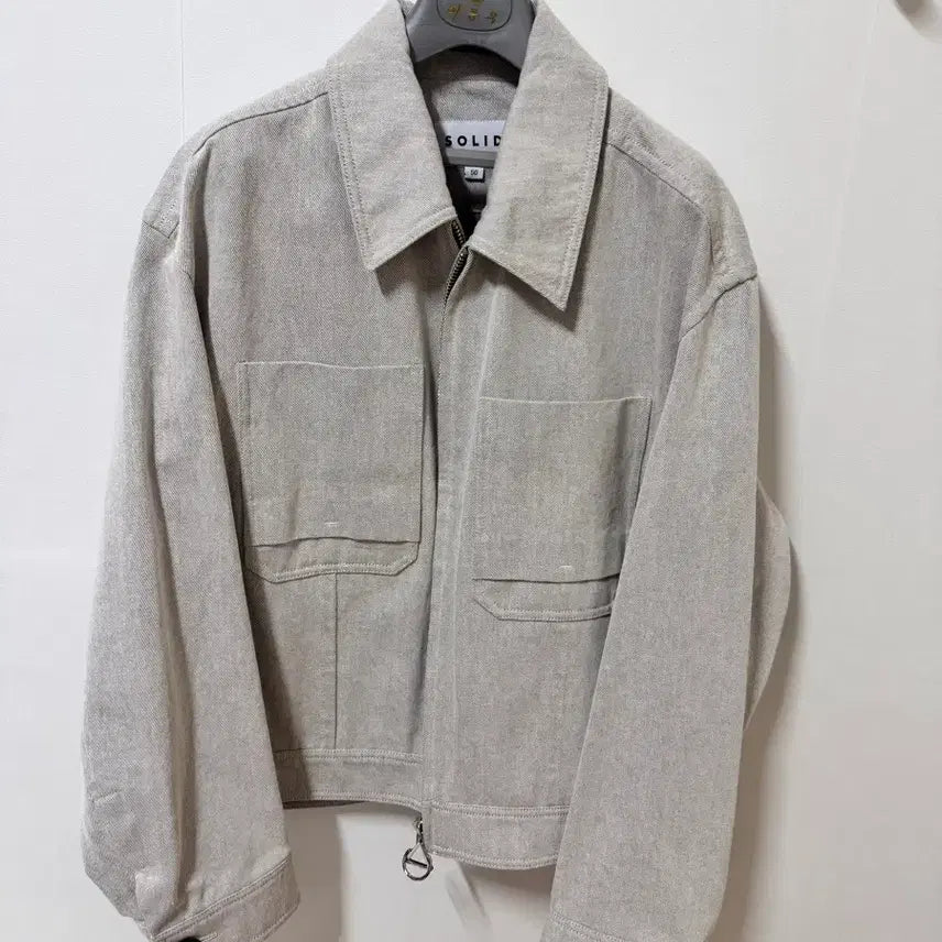 [SOLD OUT] 솔리드옴므 크롭데님 자켓50팝니다