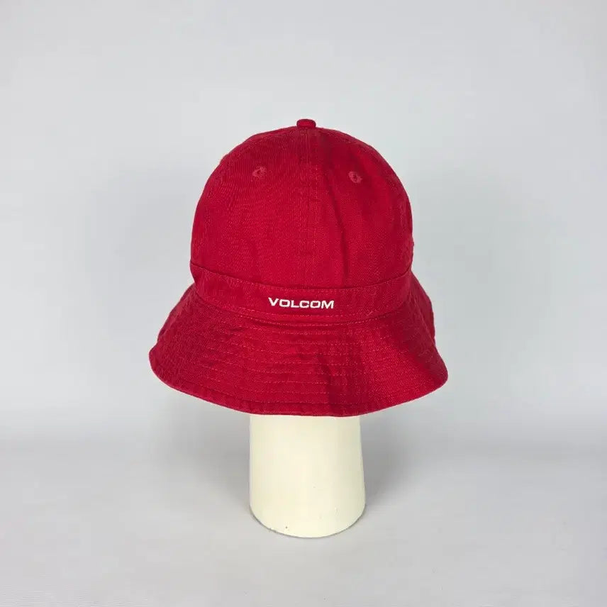[BUNJANG] New Era x Volcom Bucket Hat Red 57cm / 뉴에라x볼컴 버킷햇 레드 57cm. 0407