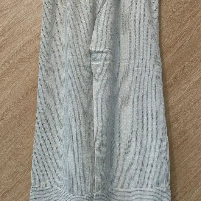 [BUNJANG] Zara Ivory Stripe Long Pants / 자라 아이보리 스트라이프 롱 바지