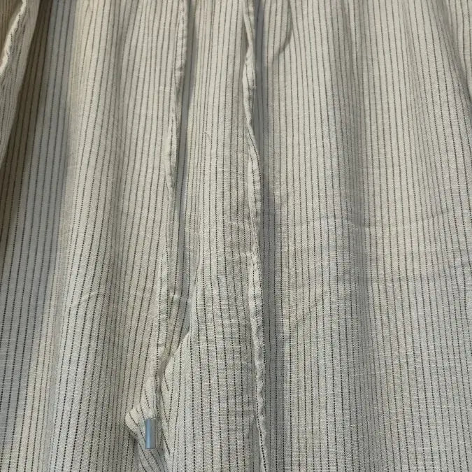 [BUNJANG] Zara Ivory Stripe Long Pants / 자라 아이보리 스트라이프 롱 바지