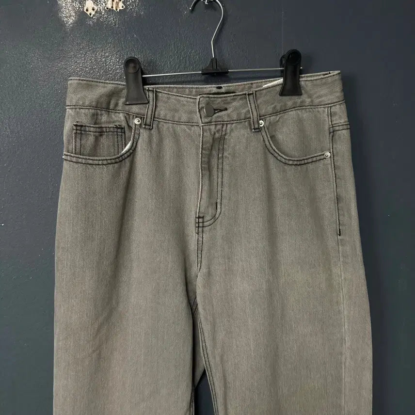 [BUNJANG] M Topi Grey Jeans Denim Pants / M 토피 그레이진 데님 팬츠