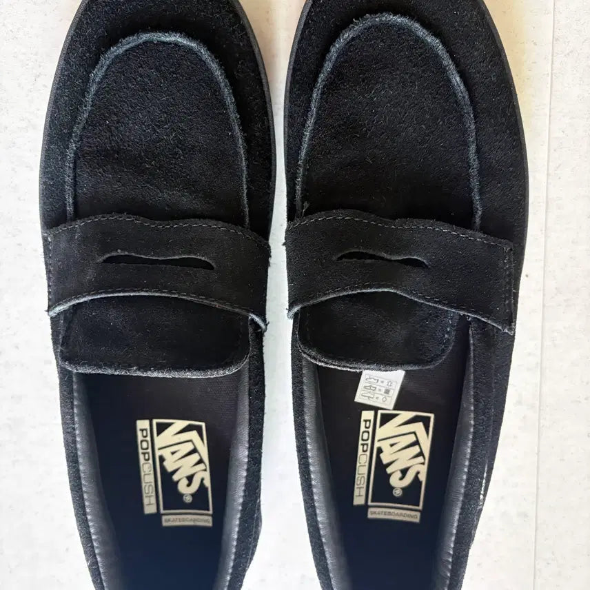 [SOLD OUT] 반스 스케이트 로퍼 스웨이드 블랙 275
