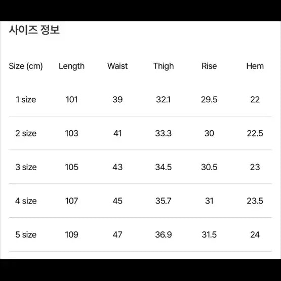 [SOLD OUT] 포터리 오피서팬츠 데님 2사이즈