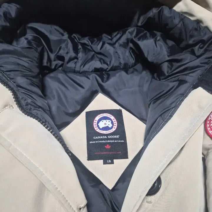 [BUNJANG] Canada Goose Expedition Parka Beige / 캐나다구스 패딩 아이보리색