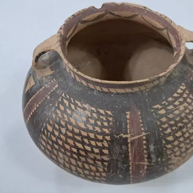 [BUNJANG] Korean Earthenware Jar with Unique Pattern / 토기 항이리