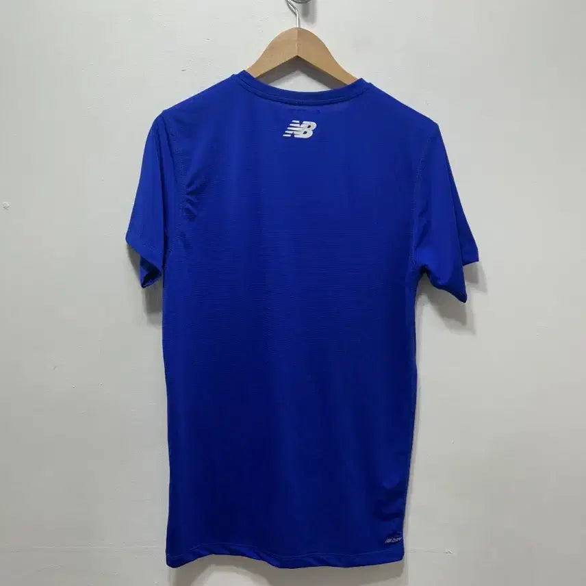 [BUNJANG] New Balance NRC Blue Performance T-Shirt (M) / 뉴발란스 NRC 블루 반팔 기능성 티셔츠 M