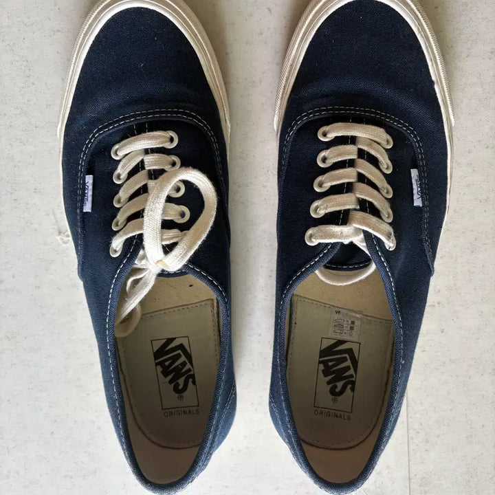 [BUNJANG] Vans Vault Old Skool Authentic Dress Blue 280 / 반스 볼트 구형 어센틱 드레스블루 280