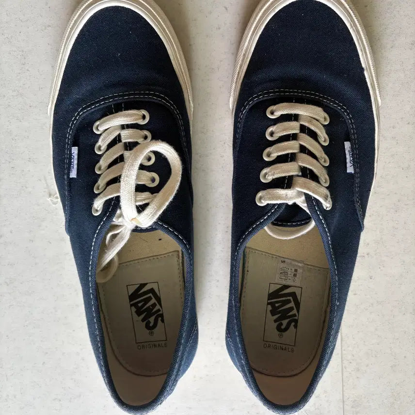 [BUNJANG] Vans Vault Old Skool Authentic Dress Blue 280 / 반스 볼트 구형 어센틱 드레스블루 280