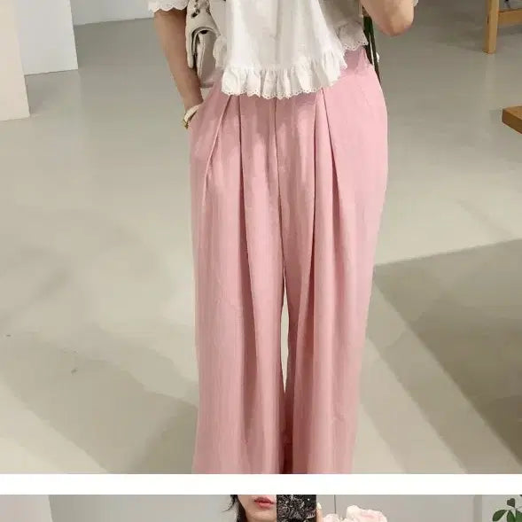 [BUNJANG] Bicini Heart Neck Blouse / [오늘만]바이씨니 하트넥블라우스
