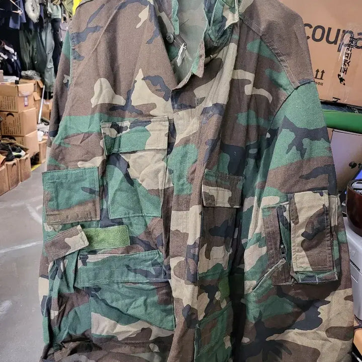 [SOLD OUT] 우드랜드 전투복 엑스라지 숏 (XL-SHORT)