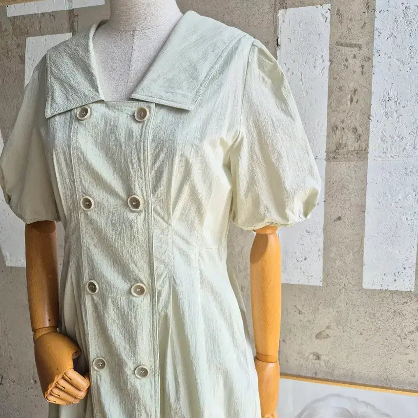 [BUNJANG] On &amp; On Cool Short-Sleeve Long Dress / 온앤온 시원 반팔 롱원피스