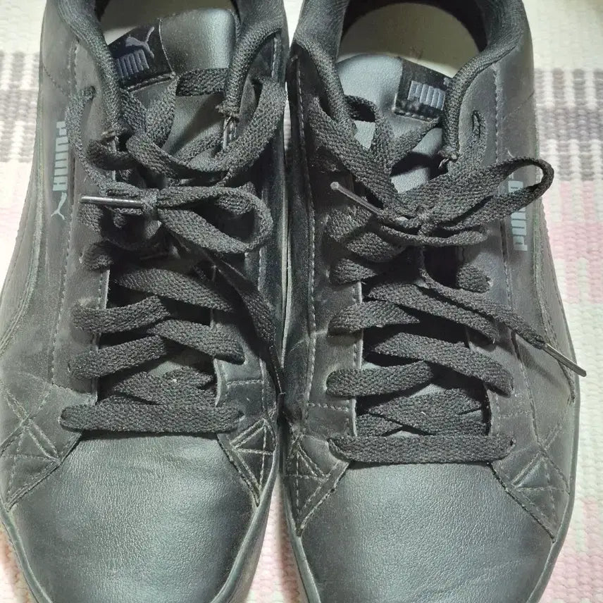 [BUNJANG] Puma Up All Black Sneakers Size 270mm / [270] 푸마 업(PUMA Up) 올블랙 - 발 편한 스니커즈