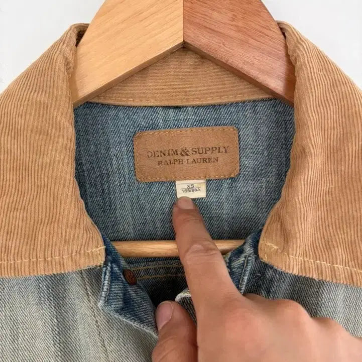 [BUNJANG] Ralph Lauren Denim &amp; Supply Corduroy Denim Jacket / 랄프로렌 Denim&amp;Supply 코듀로이 데님 자켓