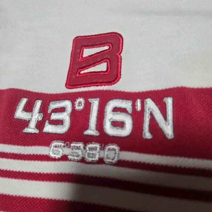 [BUNJANG] BOGNER Premium Striped Polo T-Shirt L / BOGNER 독일 프리미엄 스트라이프 카라티