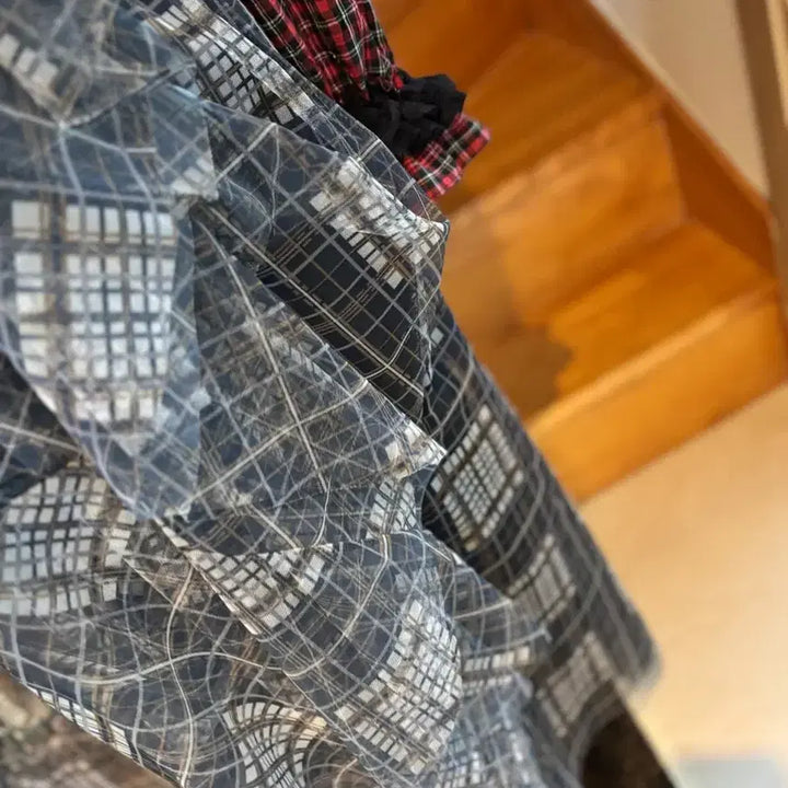 [BUNJANG] Lenic Check Pattern Long Skirt / Lenic 레닉스커트