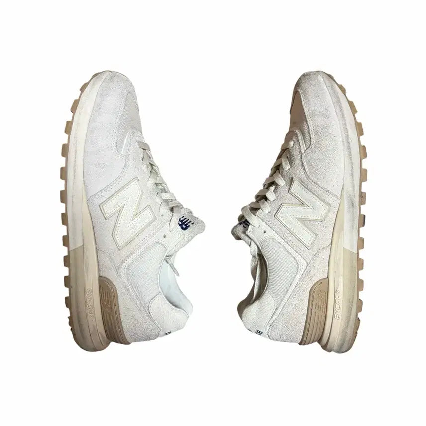 [BUNJANG] New Balance x Recto 574 Ash Cream Legacy Sneakers (290) / 뉴발란스 x 렉토 574 애쉬 크림 레거시 (290)