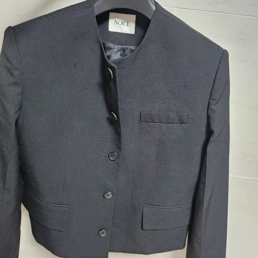 [BUNJANG] Nois Pure Collar Jacket S / 노이스 퓨어카라 자켓 S