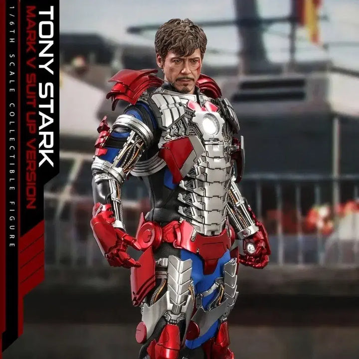 [BUNJANG] Hot Toys Iron Man Mark 5 (Suit Up Version) Figure / 핫토이 아이언맨 토니스타크 마크5 슈트업