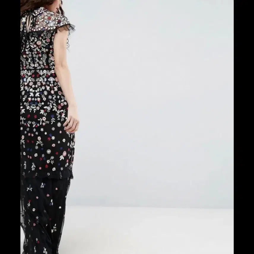 [BUNJANG] Needle &amp; Thread Embroidered Dress Size 6 / Needle&amp;thread 니들앤스레드 자수 드레스
