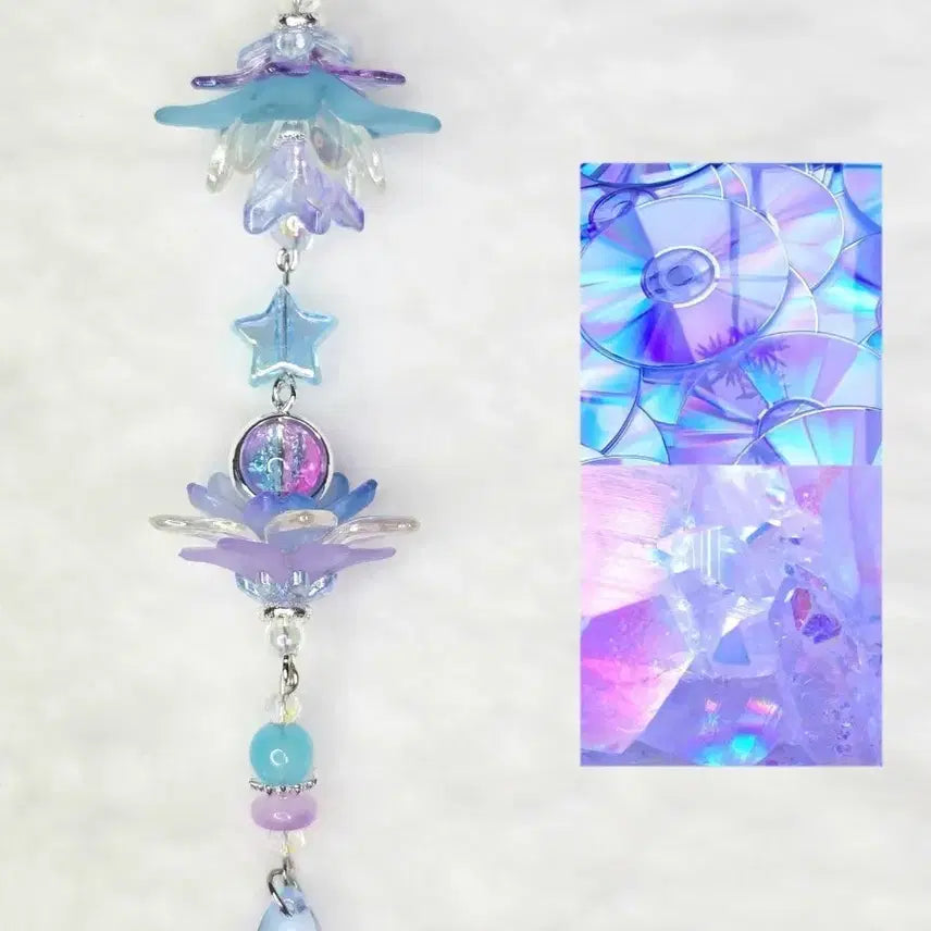 [BUNJANG] Hologram Mood Bead Keyring / 홀로그램 무드 비즈 키링