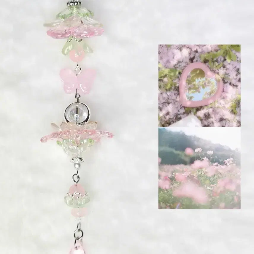 [BUNJANG] Spring Mood Beaded Keychain / 봄날 무드 비즈 키링