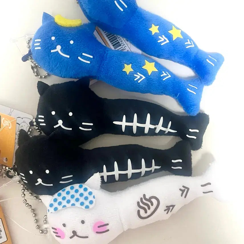 [BUNJANG] Shishamo Neko Yukio Acrylic Keychain / 시샤모네코 열빙어 유키오 일본 키링