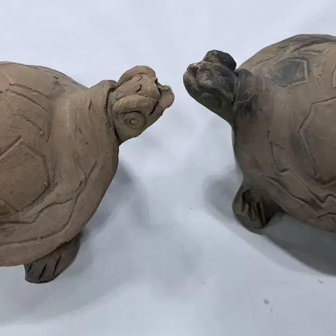 [BUNJANG] Mud Turtle Figurines (Set of 2) / 질 거북이 2점