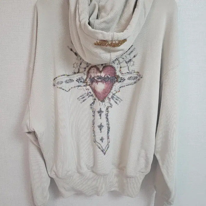 [BUNJANG] Sculptor Beaded Hoodie Zip-Up / 스컬프터 비즈 후드집업