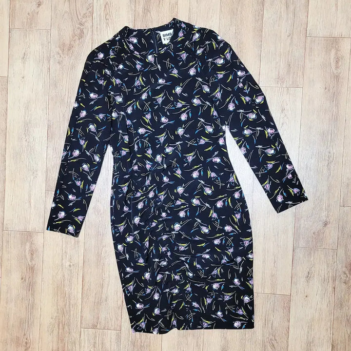 [BUNJANG] BIMBA Y LOLA Tulip Print Shirred Midi Dress / 빔바이롤라(BIMBA Y LOLA) 튤립프린트 원피스 55 새상품