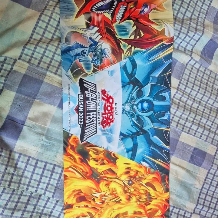 [BUNJANG] Yu-Gi-Oh! Busan 2023 Tri-Brigade Playmat / 유희왕 부산 2023 삼환신 매트