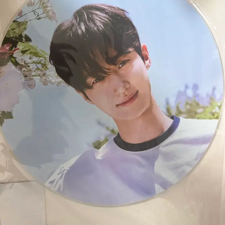 [BUNJANG] Byun Woo Seok Fanmeeting Goods Image Picket Fan (Sealed) / 변우석팬미팅굿즈 부채 이미지피켓 미개봉새상품