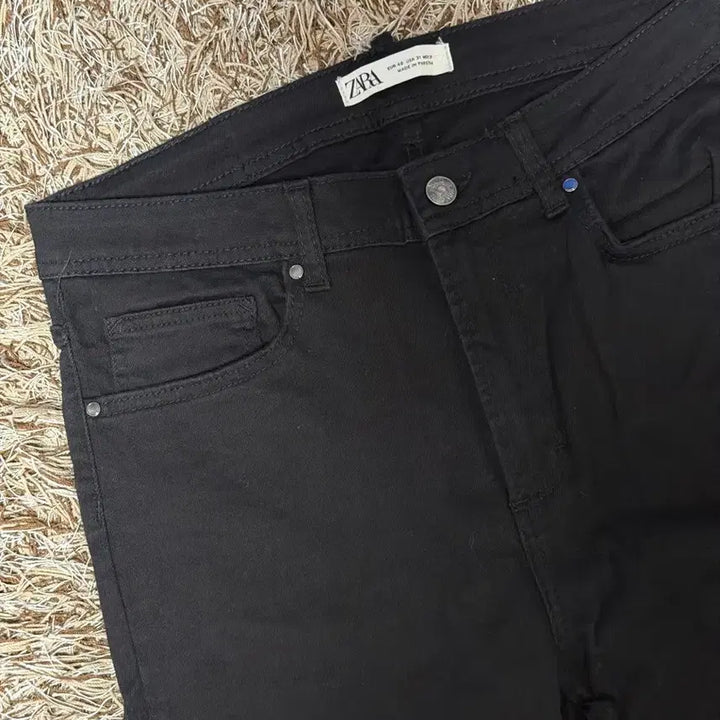 [BUNJANG] Zara Black Denim Pants / 자라 블랙 데님 팬츠