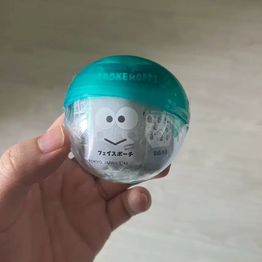 [BUNJANG] Keropi Face Pouch BIG Size / 케로케로피 얼굴 파우치 BIG 사이즈 새상품 가챠