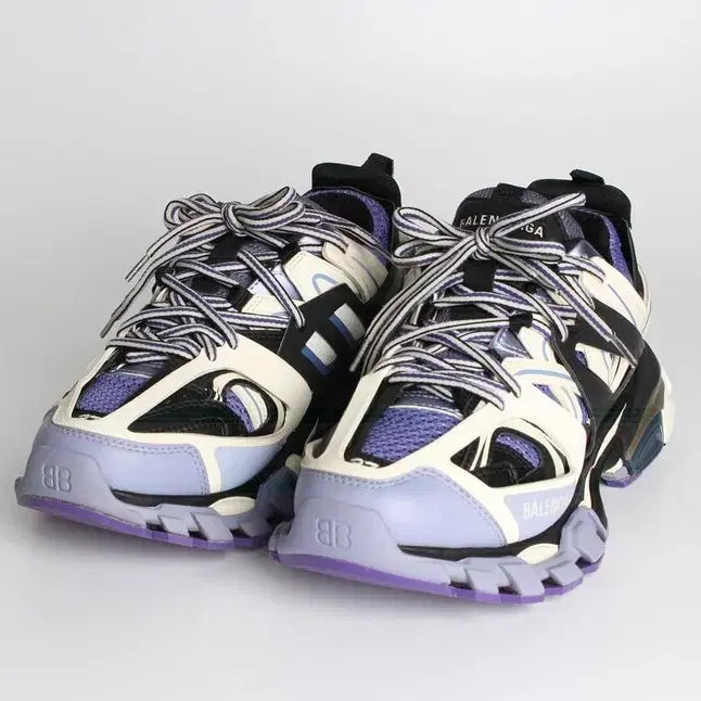 [BUNJANG] Balenciaga Tracksuit Sneakers Purple Size 37 (240) / [S급/당일배송]발렌시아가 트랙슈즈 스니커즈 퍼플 37(240)