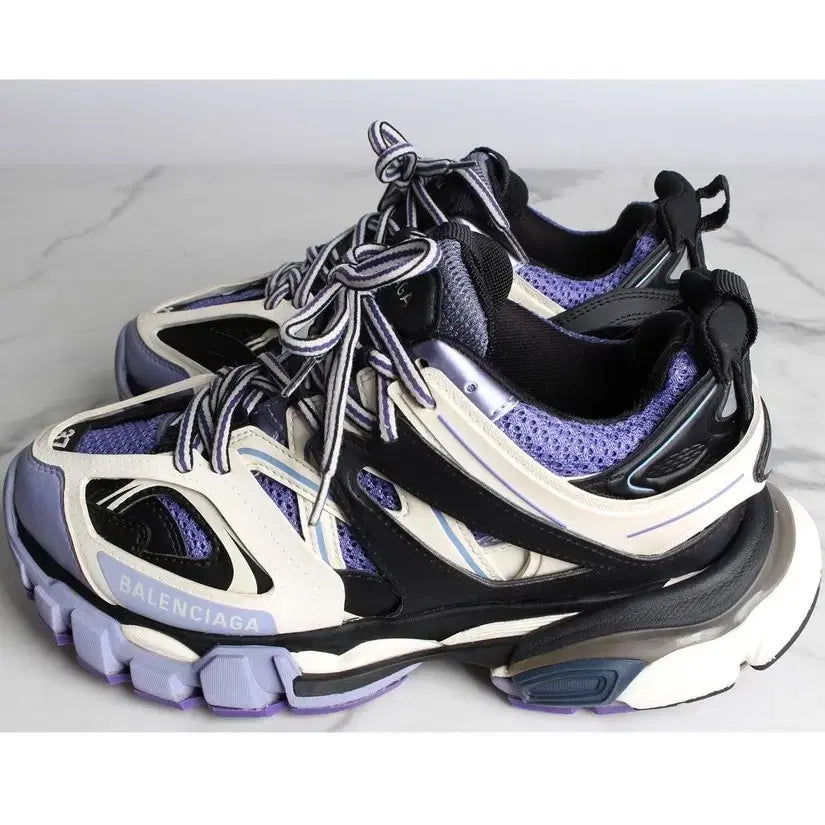 [BUNJANG] Balenciaga Tracksuit Sneakers Purple Size 37 (240) / [S급/당일배송]발렌시아가 트랙슈즈 스니커즈 퍼플 37(240)