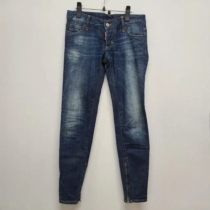 [BUNJANG] DSQUARED2 Skinny Jeans with Hem Zipper / DSQUARED2 스키니 데님바지 38