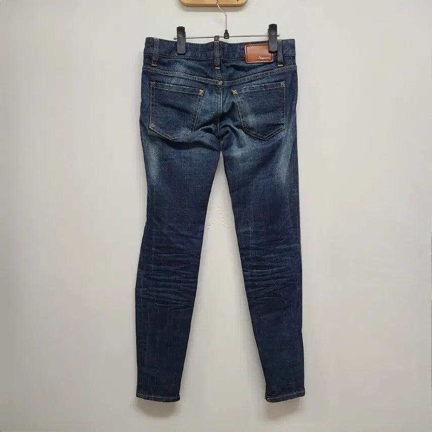 [BUNJANG] DSQUARED2 Skinny Jeans with Hem Zipper / DSQUARED2 스키니 데님바지 38