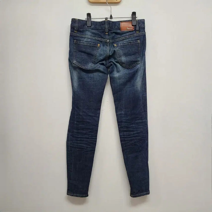 [BUNJANG] DSQUARED2 Skinny Jeans with Hem Zipper / DSQUARED2 스키니 데님바지 38