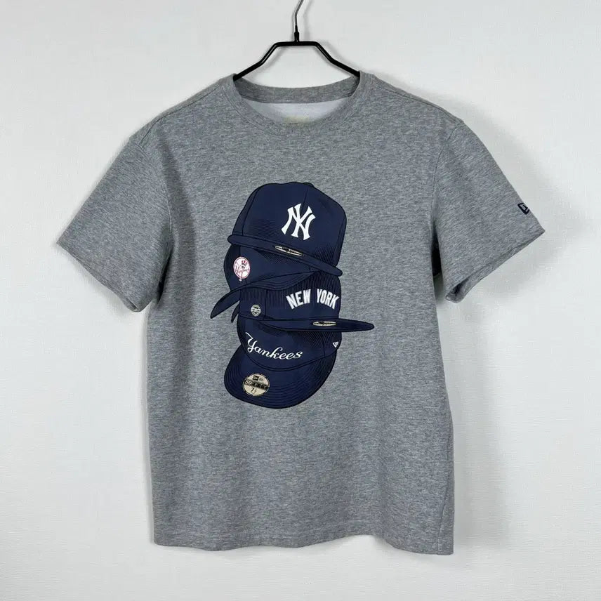 [BUNJANG] New Era New York Yankees Graphic T-Shirt / 뉴에라 뉴욕 양키즈 반팔 티 티셔츠 남95 M 라덴 빈티지