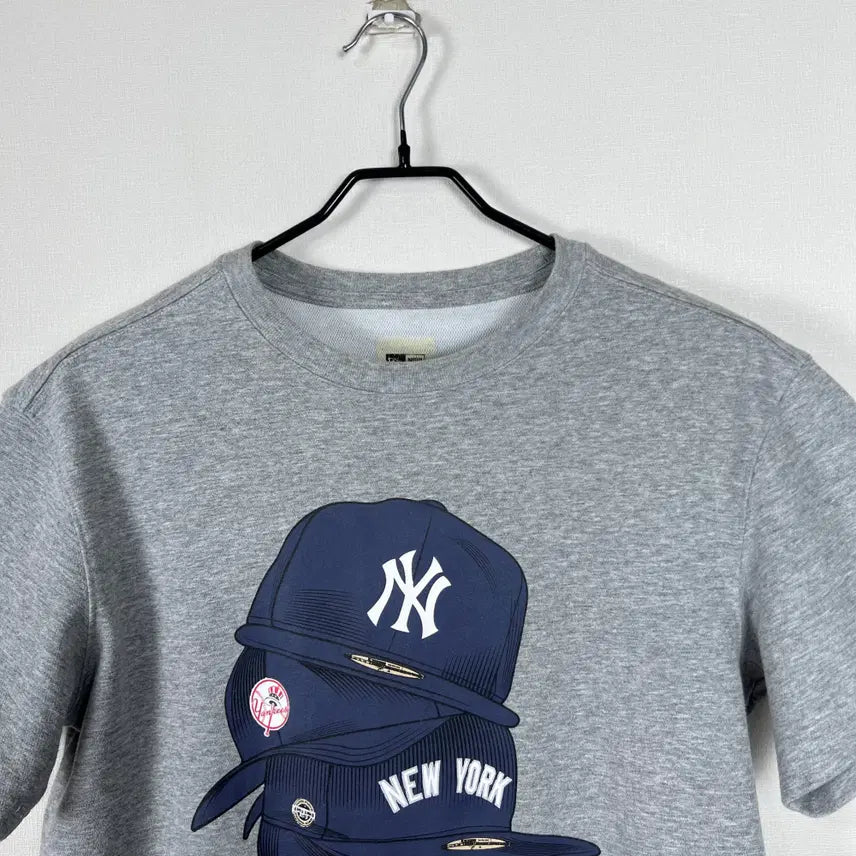 [BUNJANG] New Era New York Yankees Graphic T-Shirt / 뉴에라 뉴욕 양키즈 반팔 티 티셔츠 남95 M 라덴 빈티지