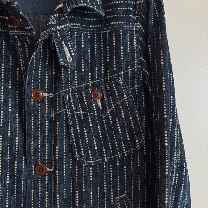 [BUNJANG] SCHOTT Bros. Wabash Denim Work Jacket / SCHOTT 샷 브로스 와바슈 데님 워크 자켓